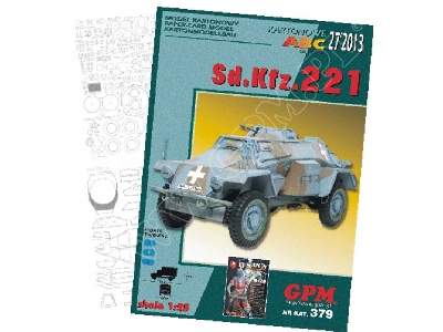 Sd.Kfz 221 zestaw model i lasery - image 1