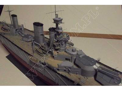 HMS LION- komplet: model wręgi relingi - image 5