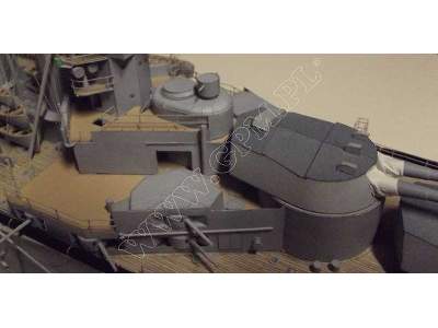 HMS LION- komplet: model wręgi relingi - image 6