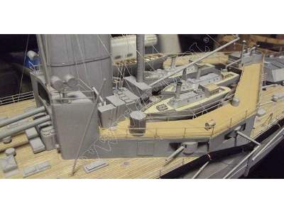HMS LION- komplet: model wręgi relingi - image 7
