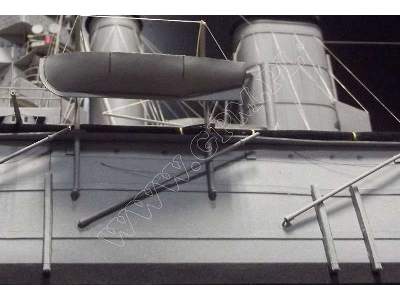 HMS LION- komplet: model wręgi relingi - image 11