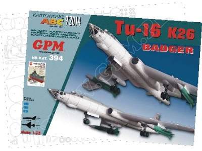 Tu-16  BADGER-komplet model i lasery - image 1