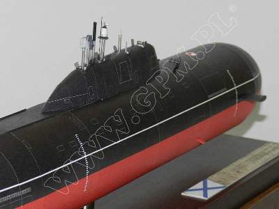 K-335 GIEPARD  Class AKUŁA III Komplet model i wręgi - image 4