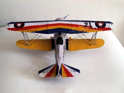 CURTISS HAWK II CUBA -komplet model  i lasery - image 3