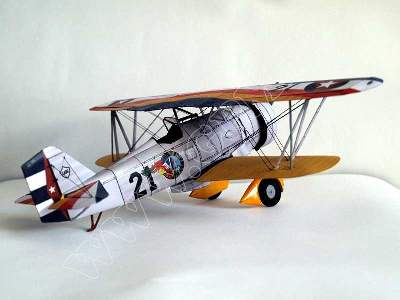 CURTISS HAWK II CUBA -komplet model  i lasery - image 10