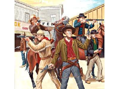 Figurki - Cowboys, Wilder Westen - image 1