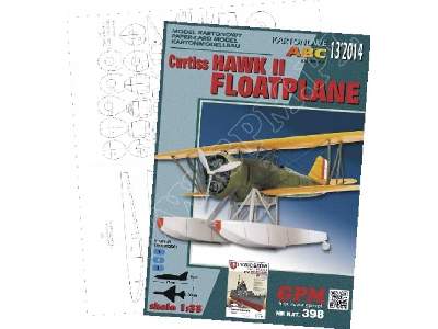 FLOATPLANE CURTISS HAWK II  -komplet model  i lasery - image 1