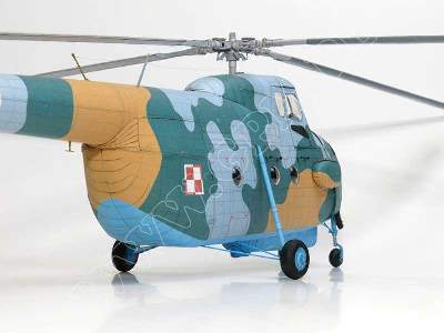 Mi-4A- komplet: model, koła wirniki, kabina i wręgi - image 4