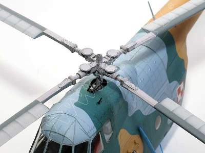 Mi-4A- komplet: model, koła wirniki, kabina i wręgi - image 14