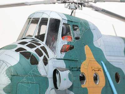Mi-4A- komplet: model, koła wirniki, kabina i wręgi - image 18