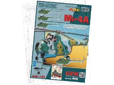 Mi-4A- zestaw: model i wręgi - image 1