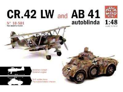 Fiat CR.42LW and AB 41 Autoblinda  - image 1