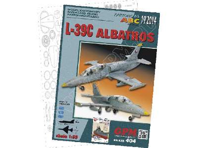 L-39C ALBATROS - zestaw model i lasery - image 1