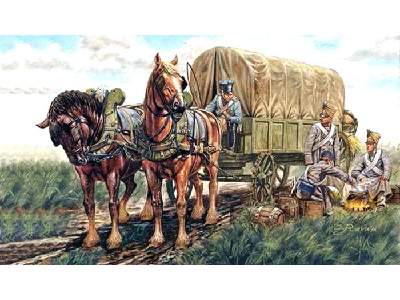 Napoleonic Wars - French Supply Wagon - image 1