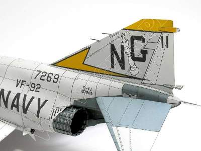 F-4J NAVY PHANTOM II Komplet model i wręgi - image 10