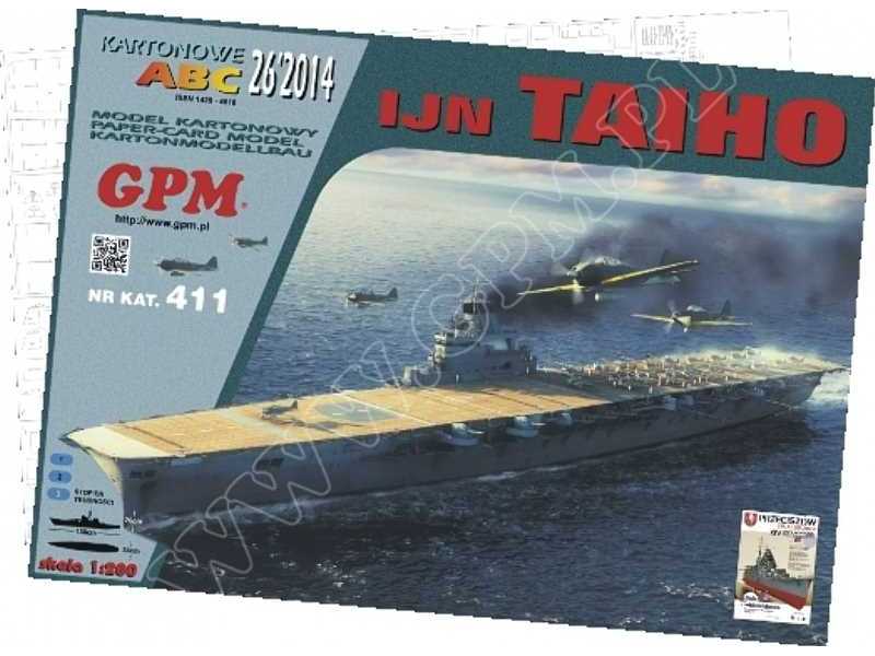 IJN TAIHO komplet model ,wręgi, detale laserowe - image 1