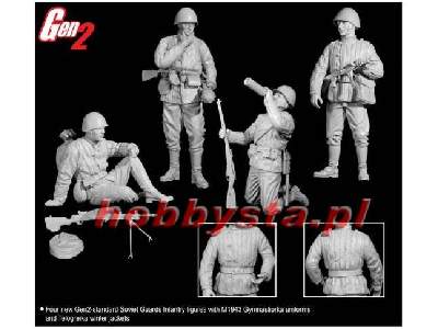 Figures Soviet Guards Infantry 1944-45 Gen2 - image 2