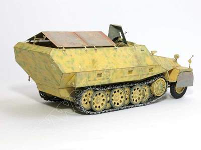 SZARY WILK  / STARÓWKA  (Sd.Kfz 251 D ) - komplet , model wręgi  - image 6