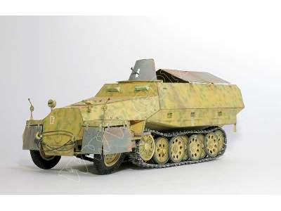 SZARY WILK  / STARÓWKA  (Sd.Kfz 251 D ) - komplet , model wręgi  - image 7