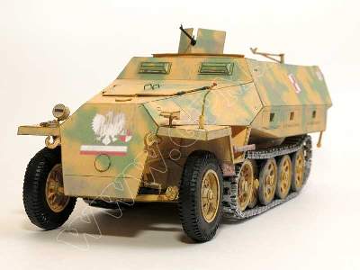 SZARY WILK  / STARÓWKA  (Sd.Kfz 251 D ) - komplet , model wręgi  - image 9