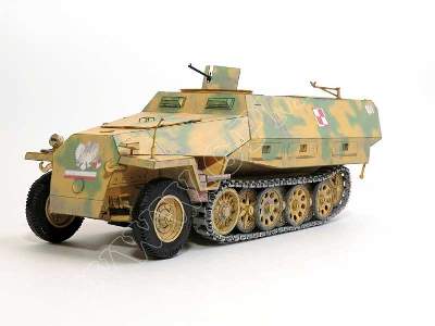 SZARY WILK  / STARÓWKA  (Sd.Kfz 251 D ) - komplet , model wręgi  - image 14