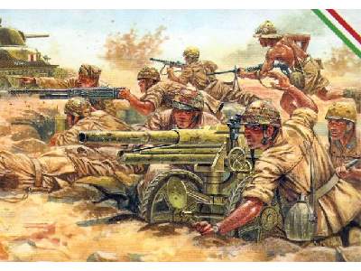 Figures - Folgore Division - Light Artillery 1942 - image 1