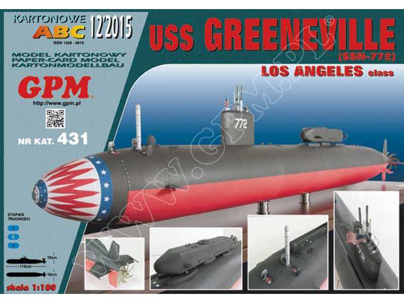 USS  GREENEVILLE (SSN-772) - image 1