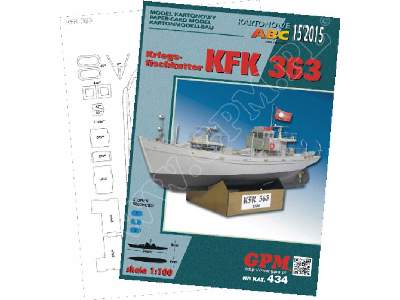 KFK 363   Kriegsfischkutter KOMPLET MODEL I LASERY - image 1