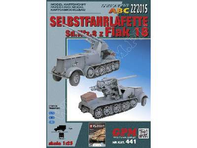 SELBSTFAHRLAFETTE Sd.Kfz 8 z Flak 18t - image 1