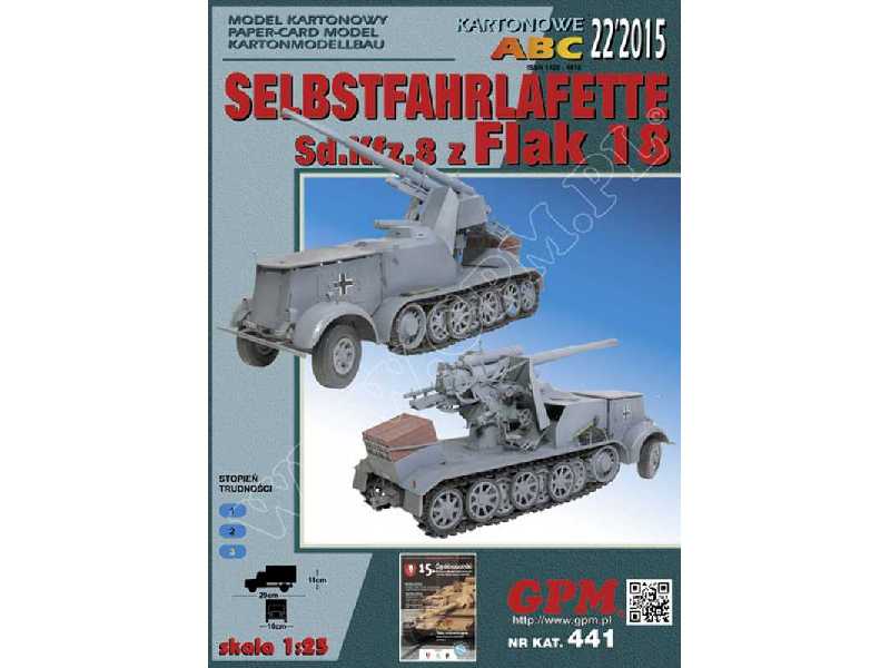 SELBSTFAHRLAFETTE Sd.Kfz 8 z Flak 18t - image 1