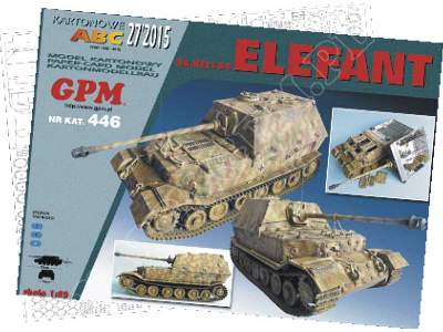 Sd.Kfz 184 ELEFANT (ELEPHANT) KOMPLET MODEL I LASERY - image 1