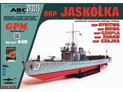 ORP JASKÓŁKA  (1935r) - image 1