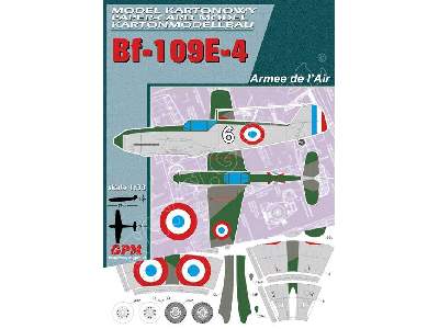 Bf-109E-4 &quot;FRANCJA&quot; ( MESSERSCHMITT Me 109 E-4 ) - image 2