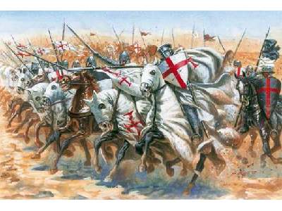 Figures - Templar Knights - medieval era - image 1