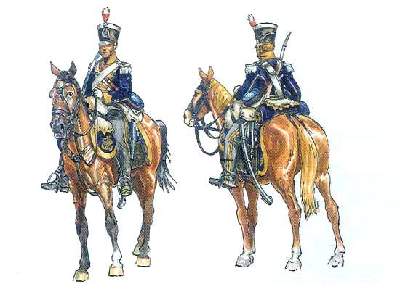 Figures British Light Cavalry 1815 - Napoleonic Wars - image 1