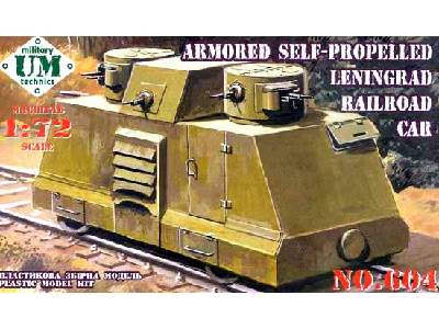 Armored Self-Propelled Leningrad Railroad Car - image 1