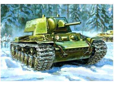 Soviet Heavy Tank KV-1 Model 1940 with L-11 Gun - image 1