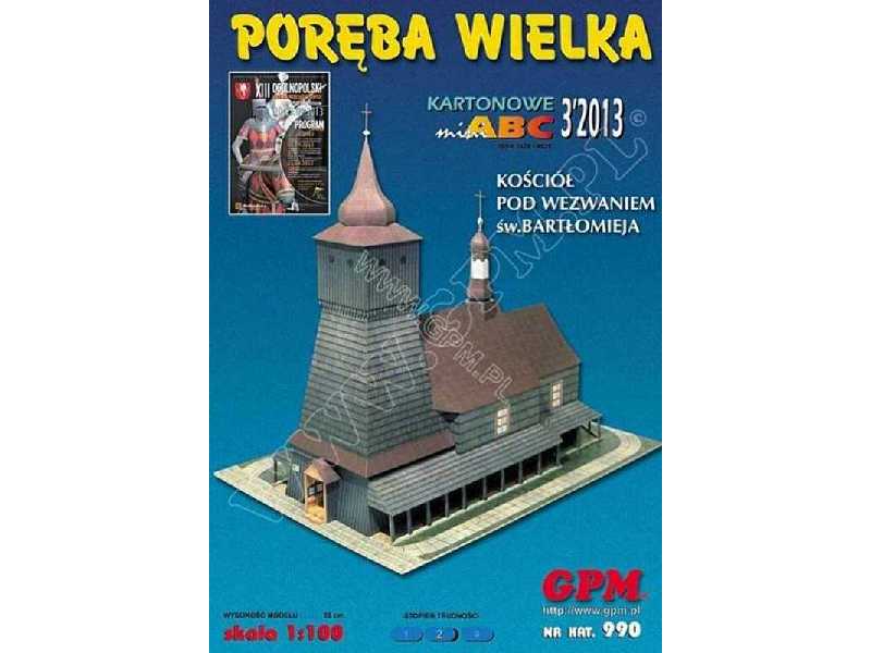 PORĘBA WIELKA - kościól Św BARTŁOMIEJA - image 1