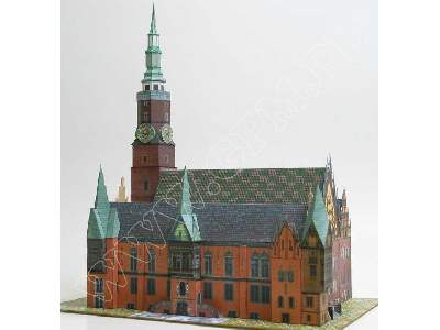 WROCŁAW -RATUSZ - ZESTAW model i wręgi - image 5