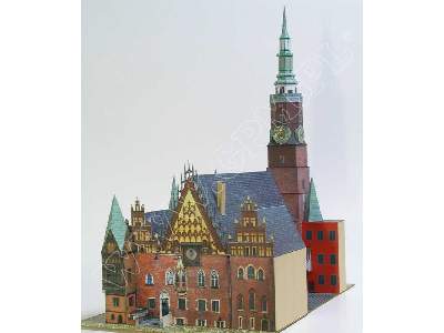 WROCŁAW -RATUSZ - ZESTAW model i wręgi - image 6