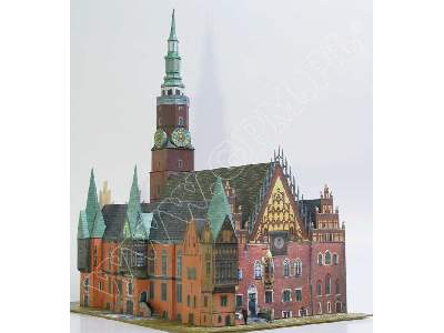 WROCŁAW -RATUSZ - ZESTAW model i wręgi - image 7