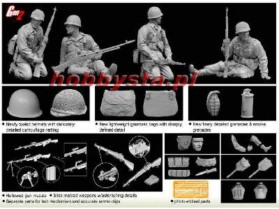 Figures U.S. Army Tank Riders 1944-45 Gen2 - image 2