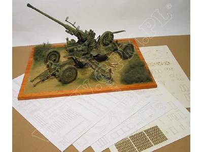 40mm BOFORS 1/16  model wycięty laserem - image 1