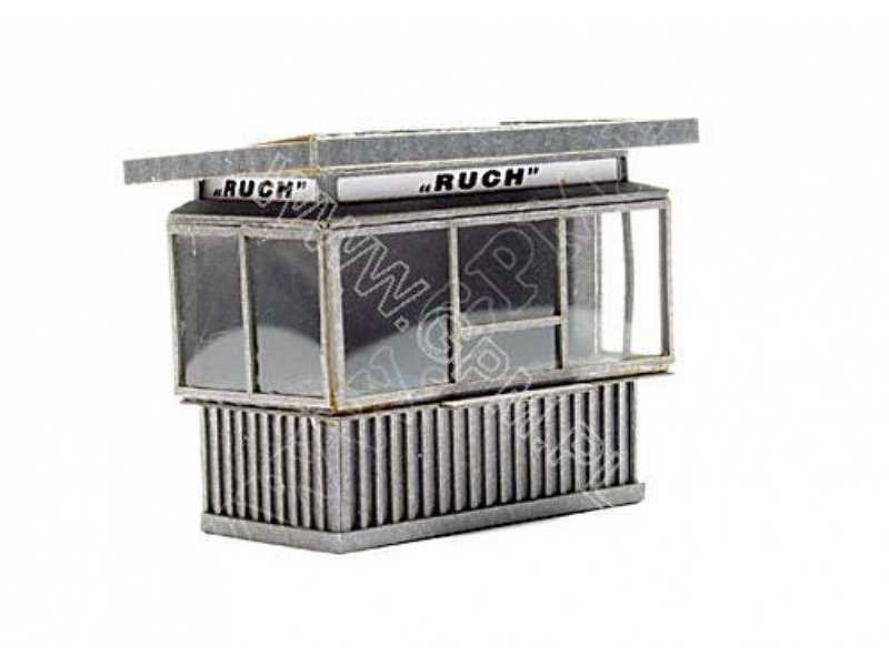 Kiosk RUCH 0 1/45-model wyciety laserem - image 1