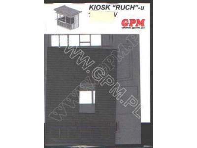 Kiosk RUCH 0 1/45-model wyciety laserem - image 4