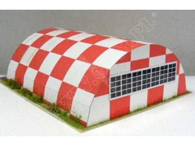 HANGAR SPORTOWY  -Model wycięty laserem - image 3