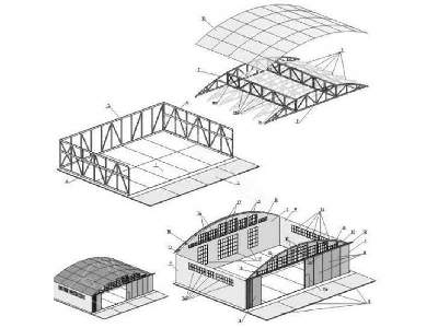 HANGAR 1/48-Model wycięty laserem - image 3