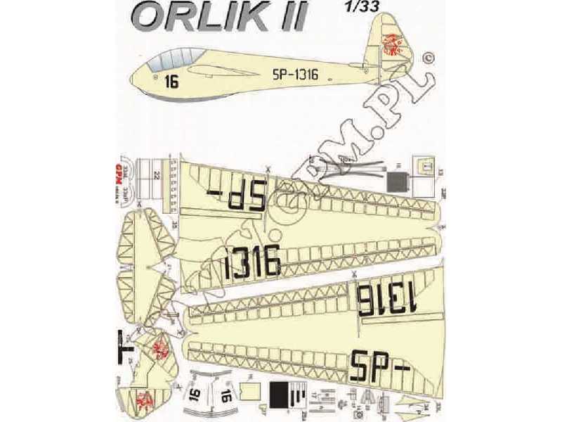 ORLIK II  wkładka z kartonowki - image 1