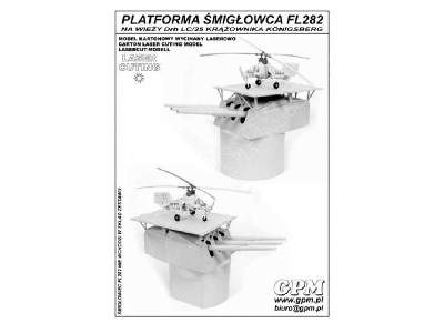 PLATFORMA   do FLETTNER KOLIBRI - model wycięty laserem - image 1