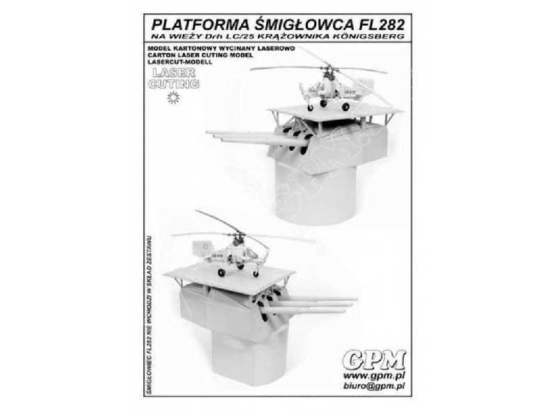 PLATFORMA   do FLETTNER KOLIBRI - model wycięty laserem - image 1